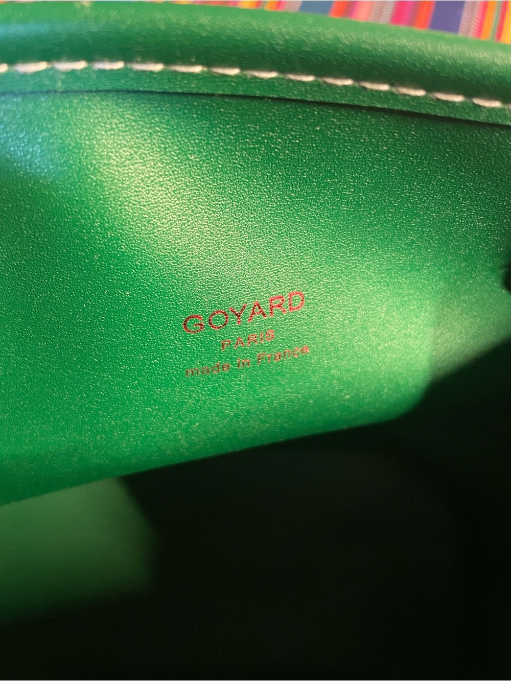 Green Mini Anjou Dupe Tote - Picture 5 of 11